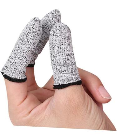 Buy 4 Pairs Cut Resistant Gloves - Reusable Finger Cots & Thumb Protectors for Safe Carving | International Shipping Available - Buy Online on GoSupps.com