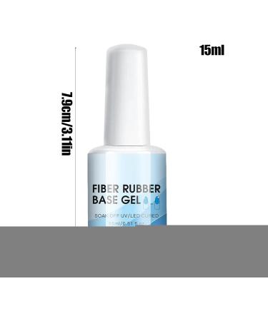 Nail Builder Gel - Clear Reconstructing Gel for Damaged Nails | 15ml Quick-Drying for Home or Travel Use - Buy Online on GoSupps.com