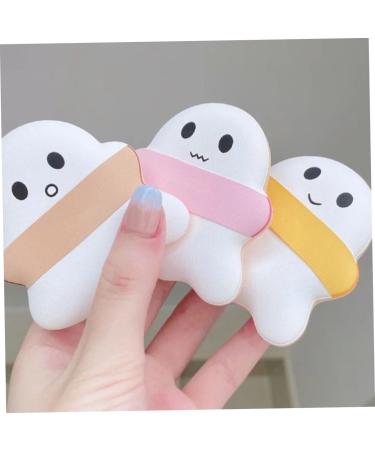 FRCOLOR Baby Puff 12 Pcs - Premium Makeup Sponges & Cushions for Flawless Foundation Application | Soft Round Cotton Pads & Wedges for Women - Buy Online on GoSupps.com