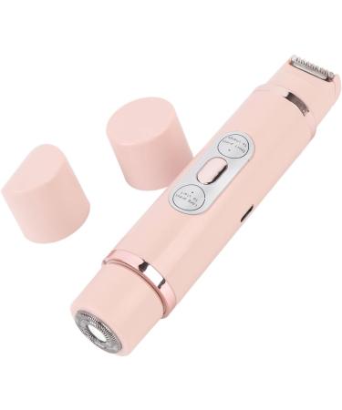 Body Hair Trimmer for Women Hair Trimmer 2 in 1 for Women Type C Leg Strain Armpits Lips Bikini PINK Pink - Buy Online on GoSupps.com