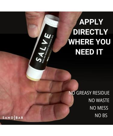 SandBar Natural Callus Salve - Revitalizing Callus Balm for Healing & Nourishing Calluses - On-the-Go Repair & Care - Immediate Relief for Callus Tears - 0.15 oz - Buy Online on GoSupps.com