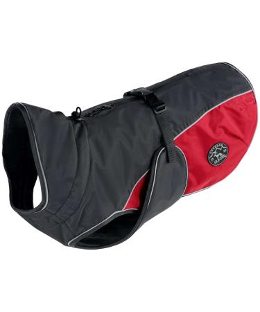 HUNTER UPPSALA COZY dog coat winter coat water-repellent reflective 55 anthracite/red anthracite/red 55