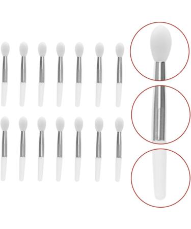 Ipetboom 2 Sets Lip Gloss Brush Lipstick Lip Applicator Silicone Face Scrubber Hand Scrubber Mini Lipsticks Face Scrubbers Lip Brush Miss Cosmetic Beauty Products White Silica Gel - Buy Online on GoSupps.com