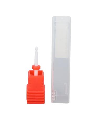 Nail drill 3/32-inch nail drill set nail drill for acrylic nails Diamond-hard metal nail drill for nail drill use in the home salon (red)