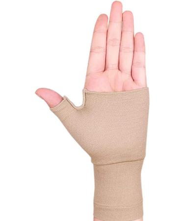 EXCEART Carpal Tunnel Gloves - Elastic Wrist Support Brace Fingerless Sleeves for Pain Relief & Fatigue Perfect for Sprains & Wrist Rest - International Shipping Available - Buy Online on GoSupps.com
