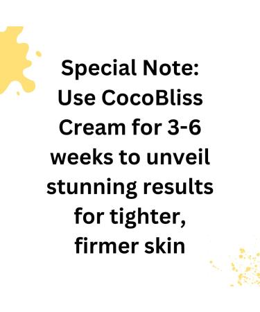 Cocobliss Skin Tightening Cream - Firming Moisturizer for Bums Legs Tummy & Body - Hydrating Guaran Coco Butter & A a Oil - Unisex Glow with Vanilla Scent - International Shipping Available - Buy Online on GoSupps.com