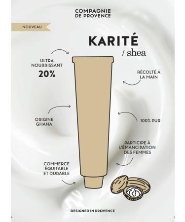 Buy Compagnie De Provence Hand Cream 100ml with Shea Butter - Luxurious Hydration & International Shipping Available - Buy Online on GoSupps.com