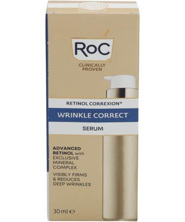 RoC - Retinol Correxion Wrinkle Correct Serum - Anti-Wrinkle and Aging - Anti-Aging - Wrinkle Correction - Firming Moisturizer - 30 ml - Buy Online on GoSupps.com