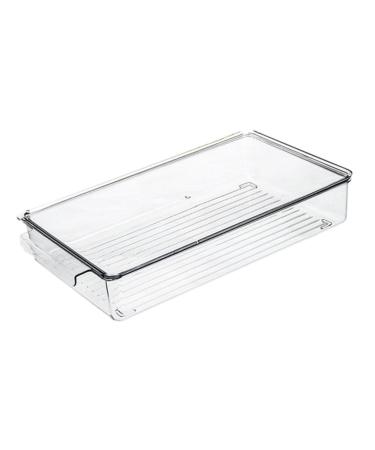 Alipis 1pc Box Refrigerator Storage Box Fridge Drawer Organizer Vegetable Storage Organizer Crisper Thicken