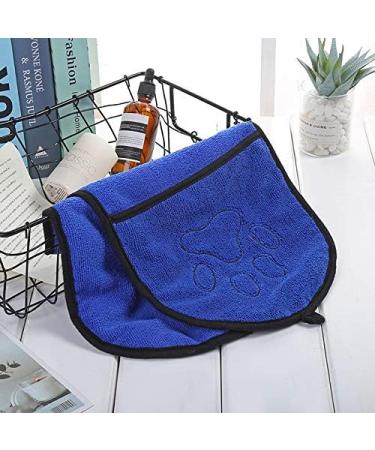 Ultra Absorbent Large Pet Towel Set - 3 Microfiber Bath Towels for Dogs & Cats | Perfect for Bathing & Drying Pets - Buy Online on GoSupps.com