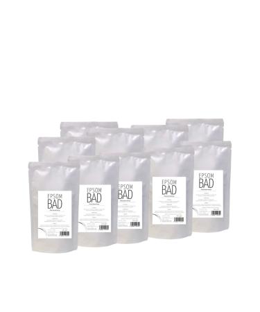 Epsom bath 10 pack - The Epsom salt full bath (10 x 400g) Epsom salt in a practical bag