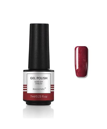 JOYISURE Gel Nail Polishes Glitter Gel Nail Polish Soak Off UV LED Gel Polish Kit Nail Art Set of Coral Pink Nude Grey Purple Peach Brown Colours 8ml each (#01)