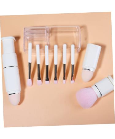 Buy Minkissy 2 Sets Makeup Brush Kit - White Travel Eyebrow Brushes for Flawless Makeup - Shop Internationally - Buy Online on GoSupps.com