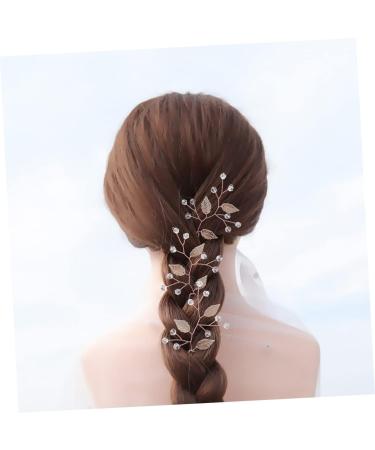 DOITOOL 2pcs Hair Clip Set - U-shaped Hairpins & Tiara Headdress for Brides | Korean Hair Accessories - Buy Online on GoSupps.com