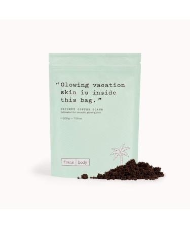 Frank Body Coconut Coffee Scrub 100g - Exfoliating Body Scrub for Glowing Skin | International Shipping Available - Buy Online on GoSupps.com