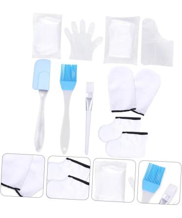 SMASOLO Ensemble de Soins Mains et Pieds Paraffine 1 Pi ce Moufles en Coton Blanc Cr me Hydratante Spa et Accessoires Exfoliants pour Gommage Bain de Cire Chaude Soin Couleur Al atoire - Buy Online on GoSupps.com