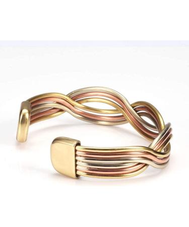 Shop Tri-Color Magnetic Copper Bracelets for Women & Men | Arthritis Relief Gifts for Dads & Husbands - Buy Online on GoSupps.com