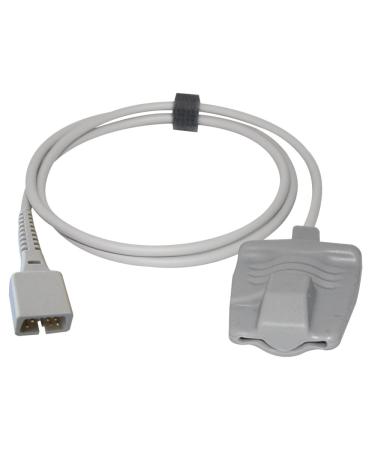 Sino-k Compatible for Nellcor Finger Soft Spo2 Sensor Non-Oximax 3.2 ft 7 Pins Connector FDA/CE Approved