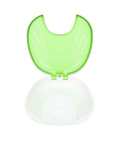 Portable Denture Box for Travel - Light Green Storage for False Teeth & Retainers - Buy Online on GoSupps.com