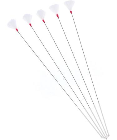 TARVIT Earwax Removal Products - Goose Feather Earpick & Silver Needle Curette for Effective Ear Cleaning | Health Care Ear Pick Tools for Adults - Buy Online on GoSupps.com