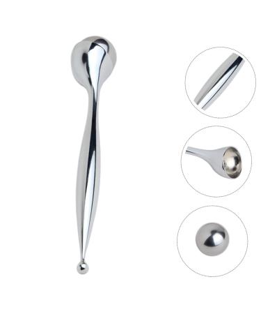 FRCOLOR 5pcs Eye Massage Spoon Set - Anti-Wrinkle Makeup Applicator Sticks for Skin Care | Portable Stainless Steel Face Cream Tools - Buy Online on GoSupps.com