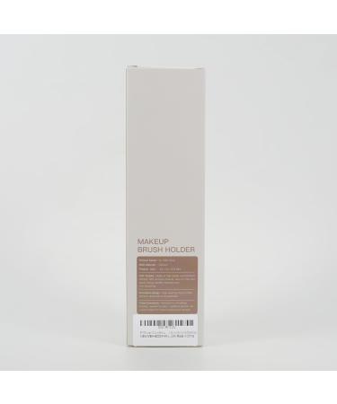 Fvion Large Silicone Makeup Brush Holder | Makeup Brush Organizer with Magnetic Anti-Fall Pocket | Khaki Cosmetic Brush Storage - Buy Online on GoSupps.com