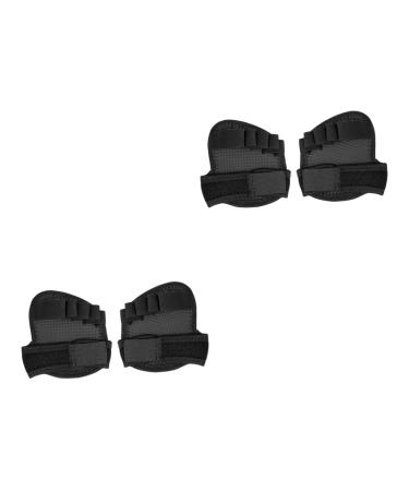 NOLITOY 2 Pairs Dance Yoga Mat Dancing Supplies Dancer Forefoot Pads Dancer Foot Cushions Anti Toe Socks Dance Forefoot Pad Toe Half Socks Toe Cushions Nylon Non-Slip Ballet Socks Women's