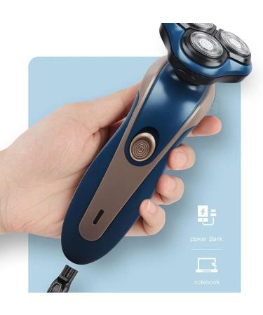Buy 4D Floating Head Electric Razor for Men - Waterproof USB Rechargeable Beard Trimmer & Body Shaver - Buy Online on GoSupps.com