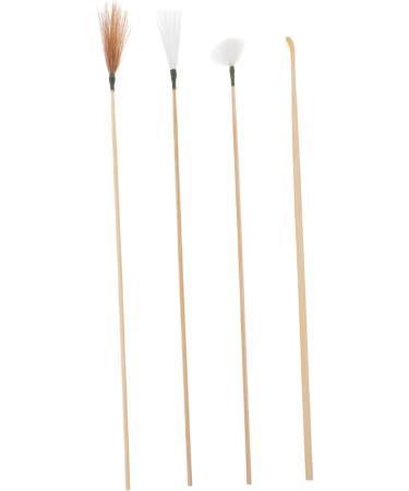 Healeved Ear Cleaning Kit - 2 Sets Bamboo Silver Needle Ear Cleaning Tools - 18.5x0.5cm - Household Ear Care Set - Buy Online on GoSupps.com