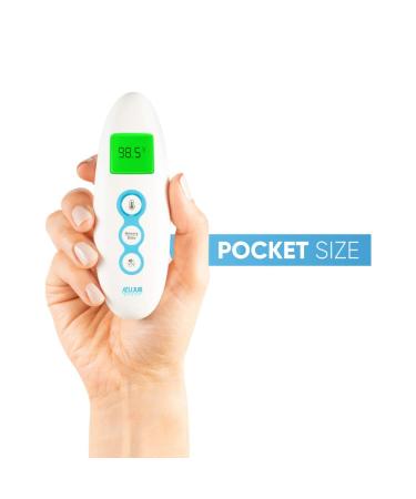 AZUJUR Infrared Forehead & Ear Thermometer - Accurate Digital Fever Thermometer for Adults & Kids - Buy Online on GoSupps.com