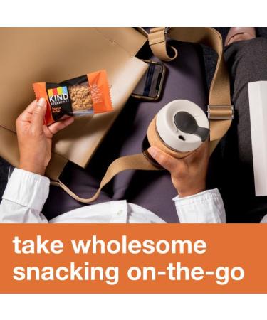 KIND Peanut Butter Breakfast Bars - Gluten Free, 100% Whole Grains, Healthy Snack (6 Count) - Buy Online on GoSupps.com