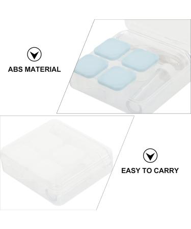 Solustre Colored Contact Lenses Kit - 4 Lens Cases Makeup Mirror & Travel Container - Perfect for Eye Care & Cosmetic Use - Buy Online on GoSupps.com