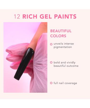 KIARA SKY Professional Nails Gel Art Pod - 0.17 fl oz Pitch Black | Perfect for Nail Art & Designs - International Shipping Available - Buy Online on GoSupps.com