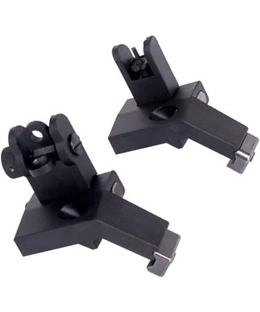 Ultralight Flip Up Sight Set - 45 Degree Offset Front & Backup Rear Sight - Buy Online on GoSupps.com