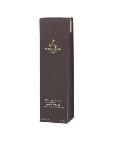 Aromatherapy Associates Support Nourishing Enrich Body Oil - Luxurious Coconut & Macadamia Oil for Smooth Skin (3.4 fl oz - Buy Online on GoSupps.com