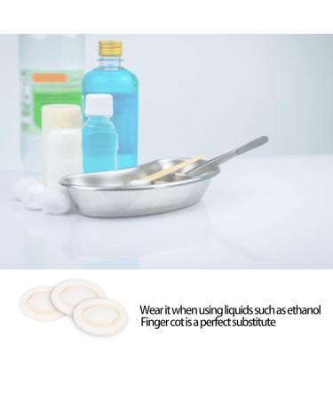 100pcs Anti-Static Waterproof Latex Finger Cots for Nail Art & DIY Jewelry - Non-Slip & Convenient - Buy Online on GoSupps.com