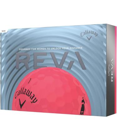 Callaway REVA Golf Balls 12-Pack Pink - Prior Generation - Buy Online on GoSupps.com