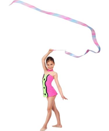 AITIME Sparkling Dance Ribbon Set - 78.7 Rhythmic Gymnastics Ribbons for Kids | Ideal for Dancer Play & Baton Twirling | Gymnastics Party Gift - Buy Online on GoSupps.com