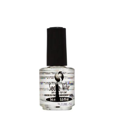 Seche Vite Dry Fast Top Coat Boxed 0.5 Ounce (14ml) (3 Pack)