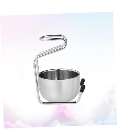 Angoily Stainless Steel Razor Brush Holder Rustproof Handcrafted Stand for Grooming Essentials - Buy Online on GoSupps.com