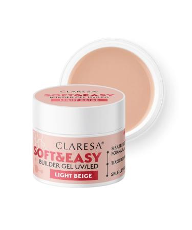 CLARESA SOFT & EASY Builder Gel Light Beige (12g)