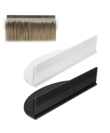 JAWSEU Hair Extension Holder Hair Extension Holder Wig Storage Rack Hair Extension Wig Display Stand Storage Hairdresser Holder for Hair Styling and Weaving Black + Transparent