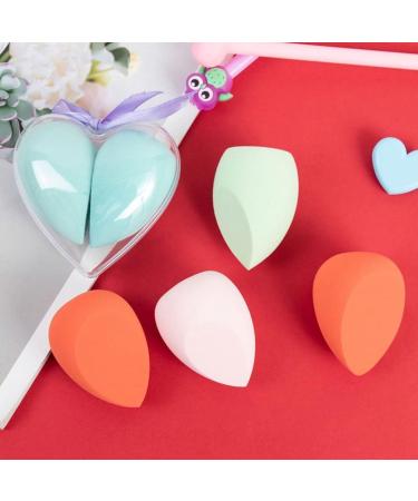 Sponge Cushion Puffs Makeup Sponge Blender Foundation Beauty Tool 3 Boxes Makeup Sponge Blender Heart Shaped Beauty Foundation Blending Sponge Powder Puffs for Liquid Cream Powder Random Color - Buy Online on GoSupps.com