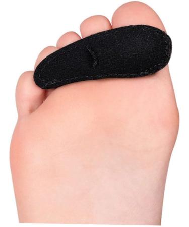 2pcs Toe Spacers for Women and Men - Straightener & Spreader with Eva Elastic Band for Night Support - Black - Buy Online on GoSupps.com