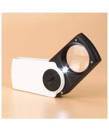 Magnifying Glasses Educational Hobby Magnifiers Folding Portable Light Reading Aids Magnifiers with Led Light