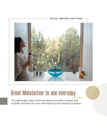 RBA Skincare Brightening Vegan Moisturizer | Reduce Dark Spots & Anti-Aging Cream with Shea Butter & Vitamin C - 2 fl oz - Buy Online on GoSupps.com