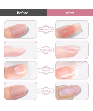 Lophe Advanced Gel for Gel Nails | 15ml UV Nail Extension & Modeling Gel | Nail Art Builder & Sealing Gel for Home & Salon Use - Buy Online on GoSupps.com