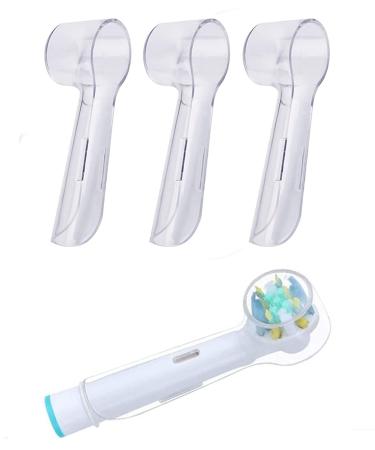 4 Pack Electric Toothbrush Cover Toothbrush Heads Cover Caps for Protecting Oral b Replacement Brush Heads