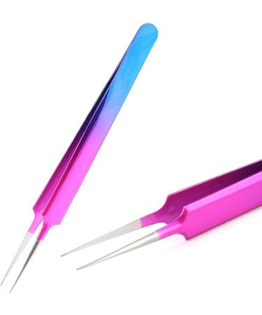 Plumdrop Eyelash Tweezers for Extensions | Stainless Steel Straight & Curved Tips | Volume Eyelash Tools - Buy Online on GoSupps.com
