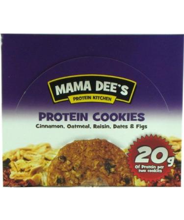 Mama Dee's Protein Cookie Cinnamon Oatmeal 2.48 Pound 12 Count